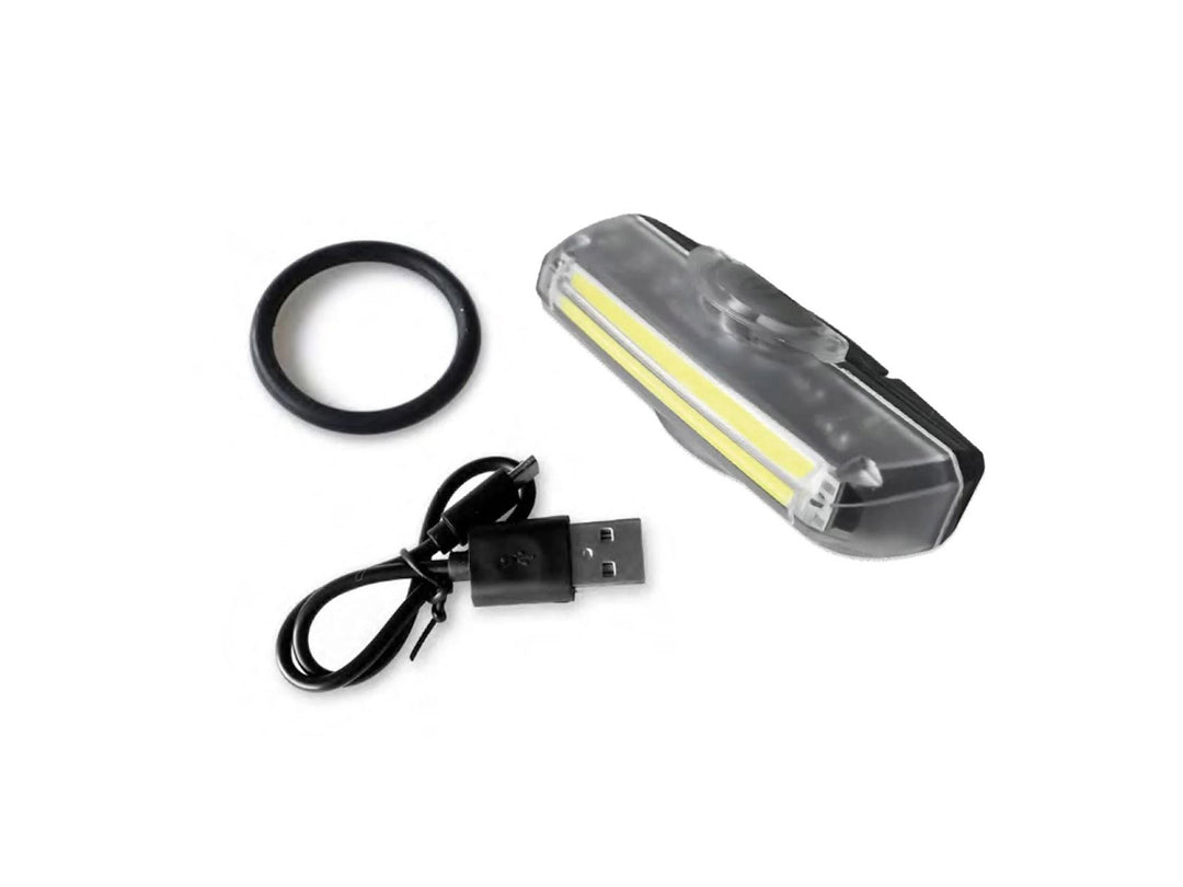 fanalino anteriore bici Eleven ricaricabile USB con led