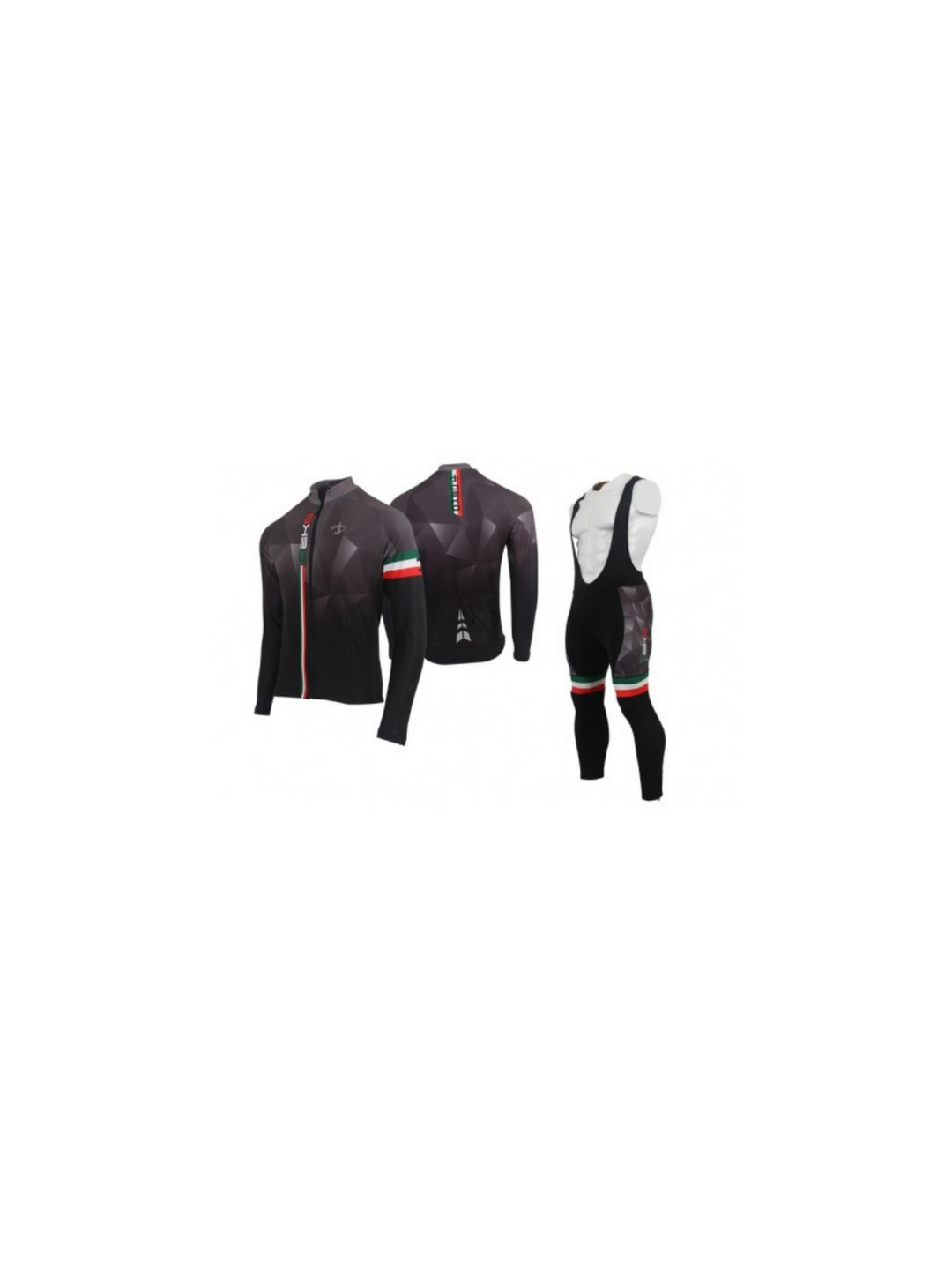 Completo Deko ciclismo invernale modello Fashion
