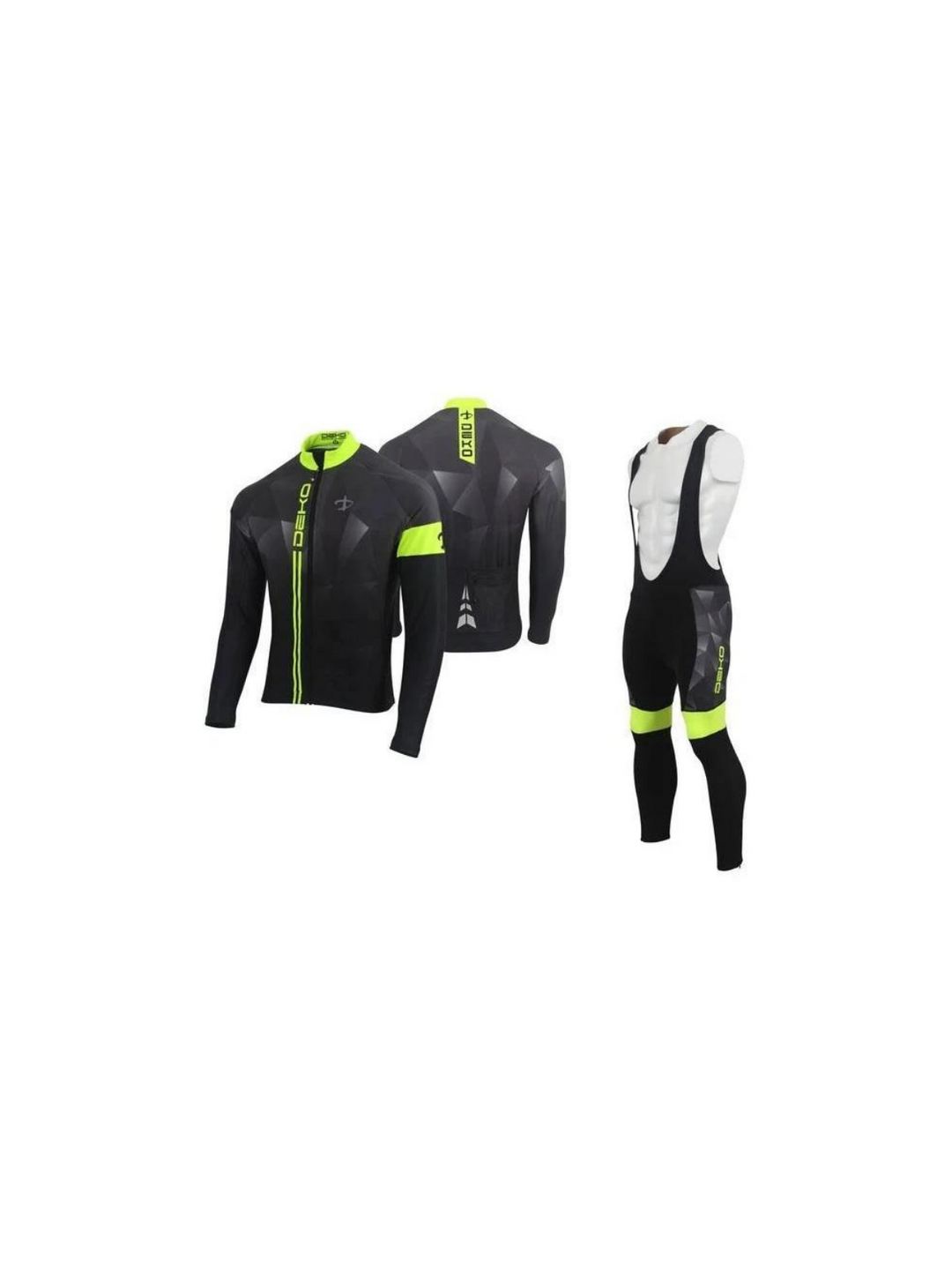 Completo Deko ciclismo invernale modello Fashion