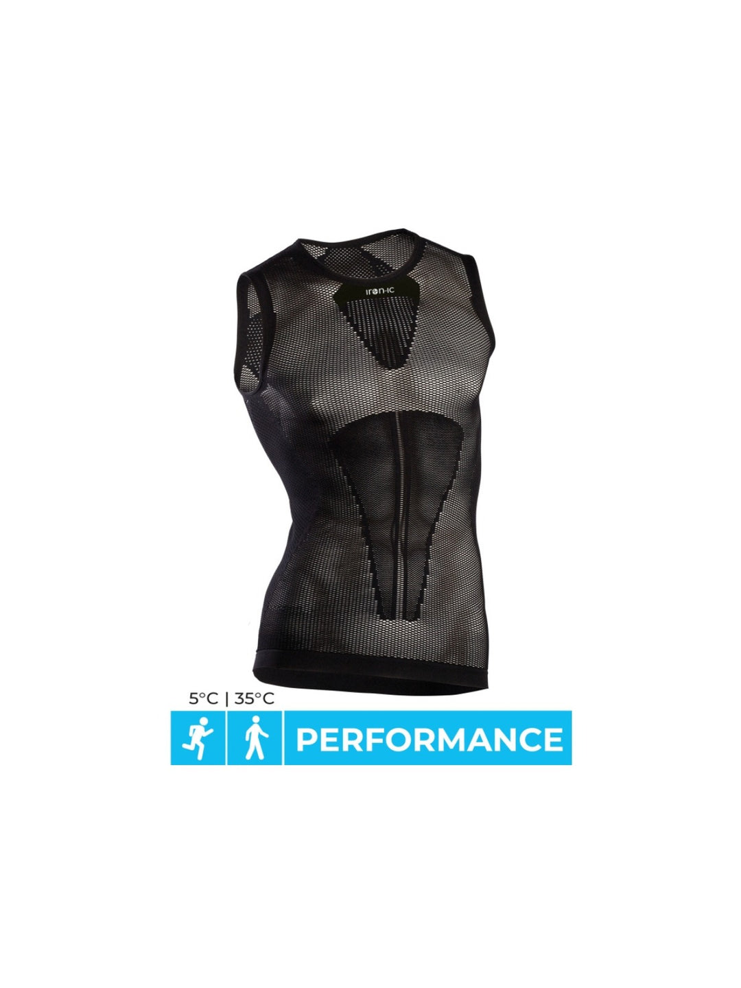 Maglia intima iron-ic smanicata performance