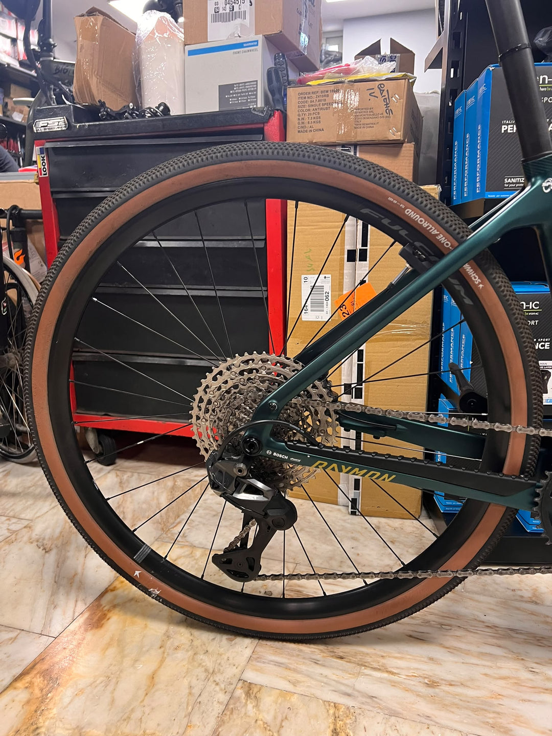 Raymon Norza Pro gravel e-bike usata