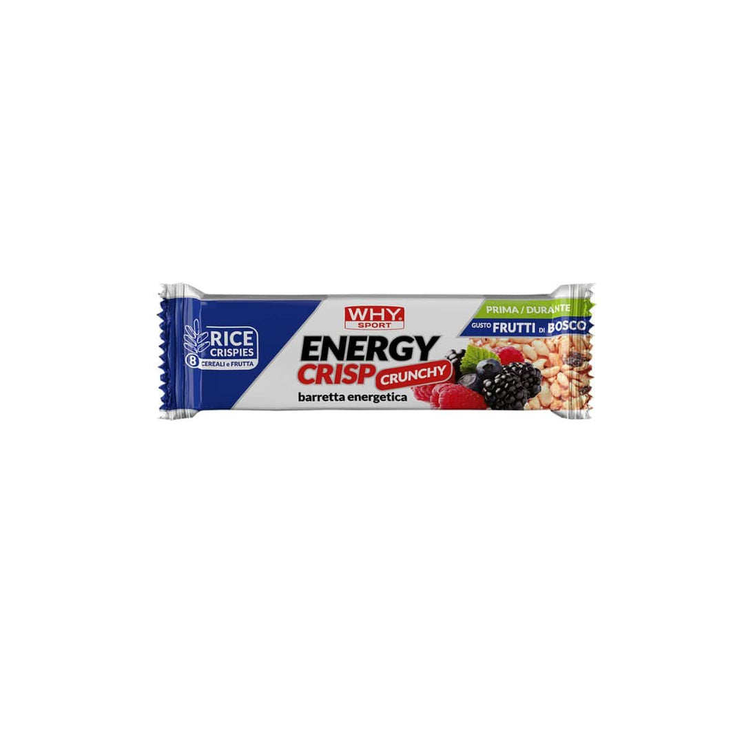 WhySport - Barretta energetica Energy Crisp Frutti di Bosco