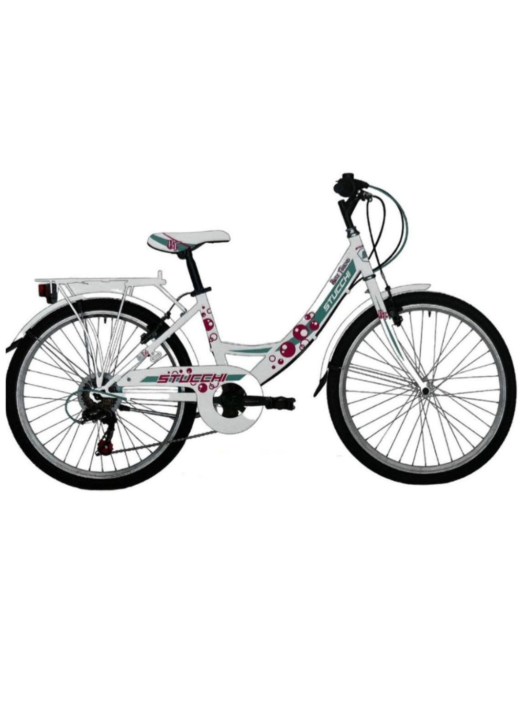 Stucchi Best Friend bici da passeggio bimba 24"