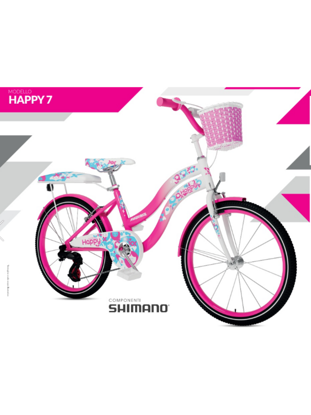 Magik Bike bicicletta bimba Happy 20"
