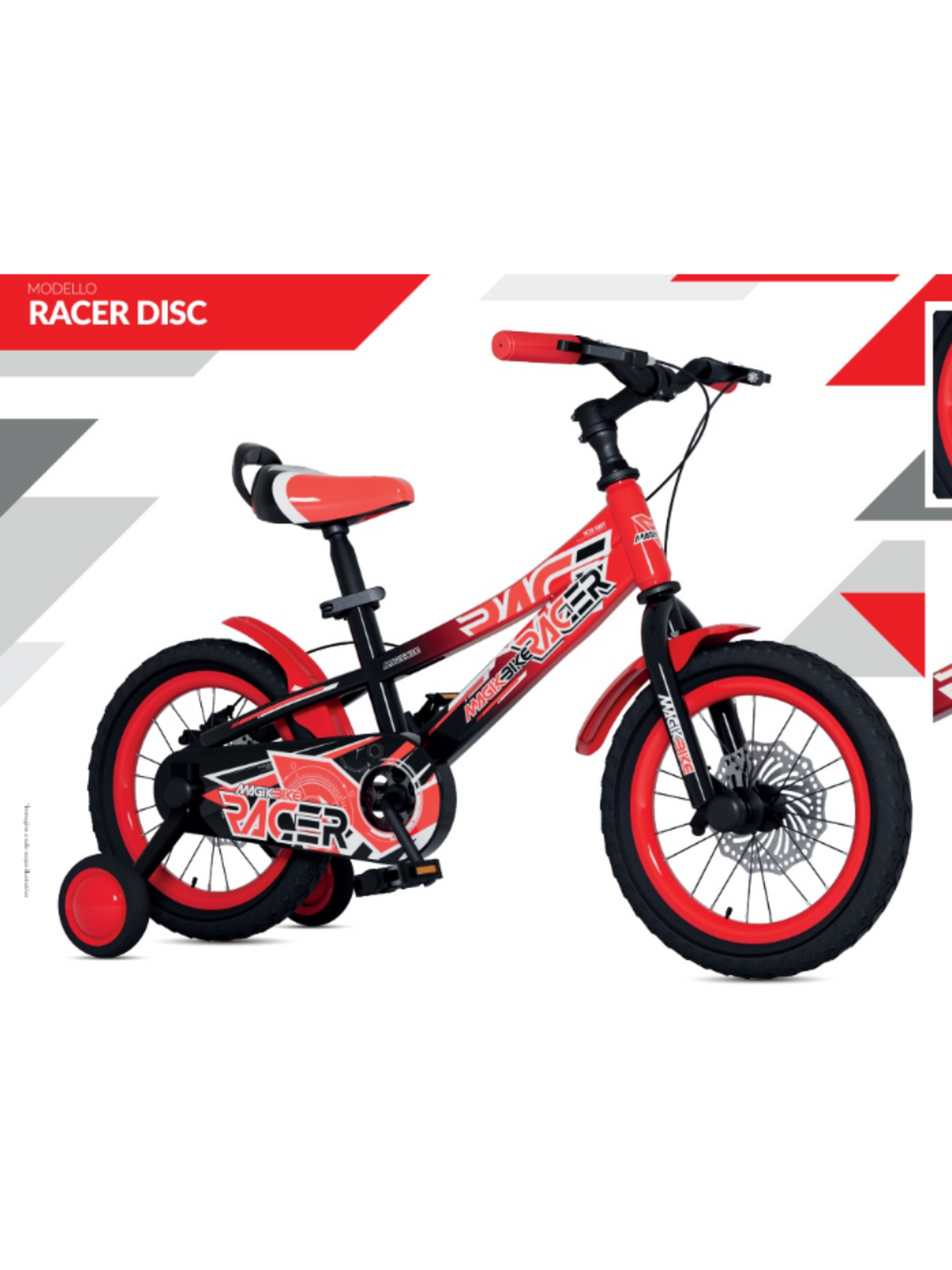 Magik Bike bici bimbo mtb Racer 14"-16"