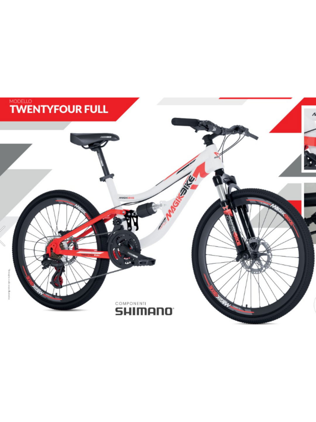 Magik Bike Full 24" mtb uomo B139