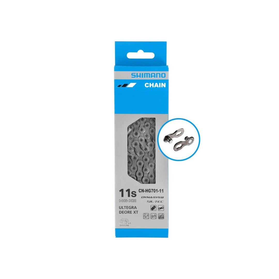 Shimano catena 11v CN-HG701-11 116 maglie + Quick-Link