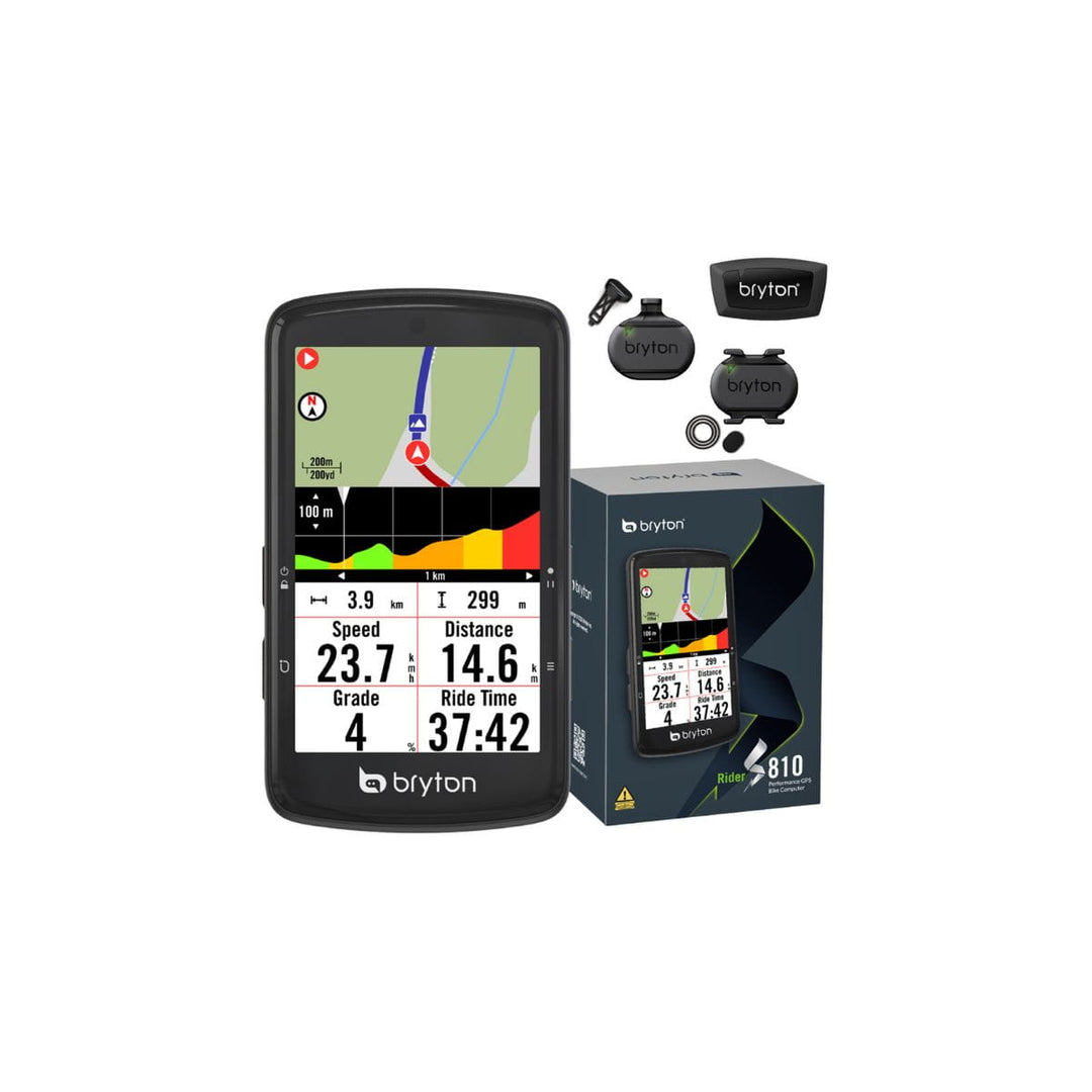 Bryton Rider S810T kit dual sensor cadenza/velocità e fascia cardio