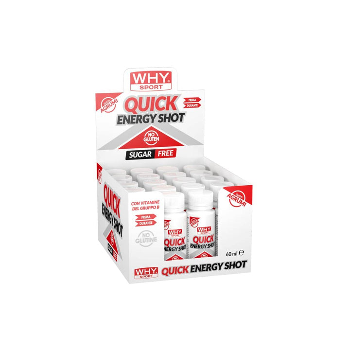WhySport - Integratore alimentare Quick Energy Shot free sugar