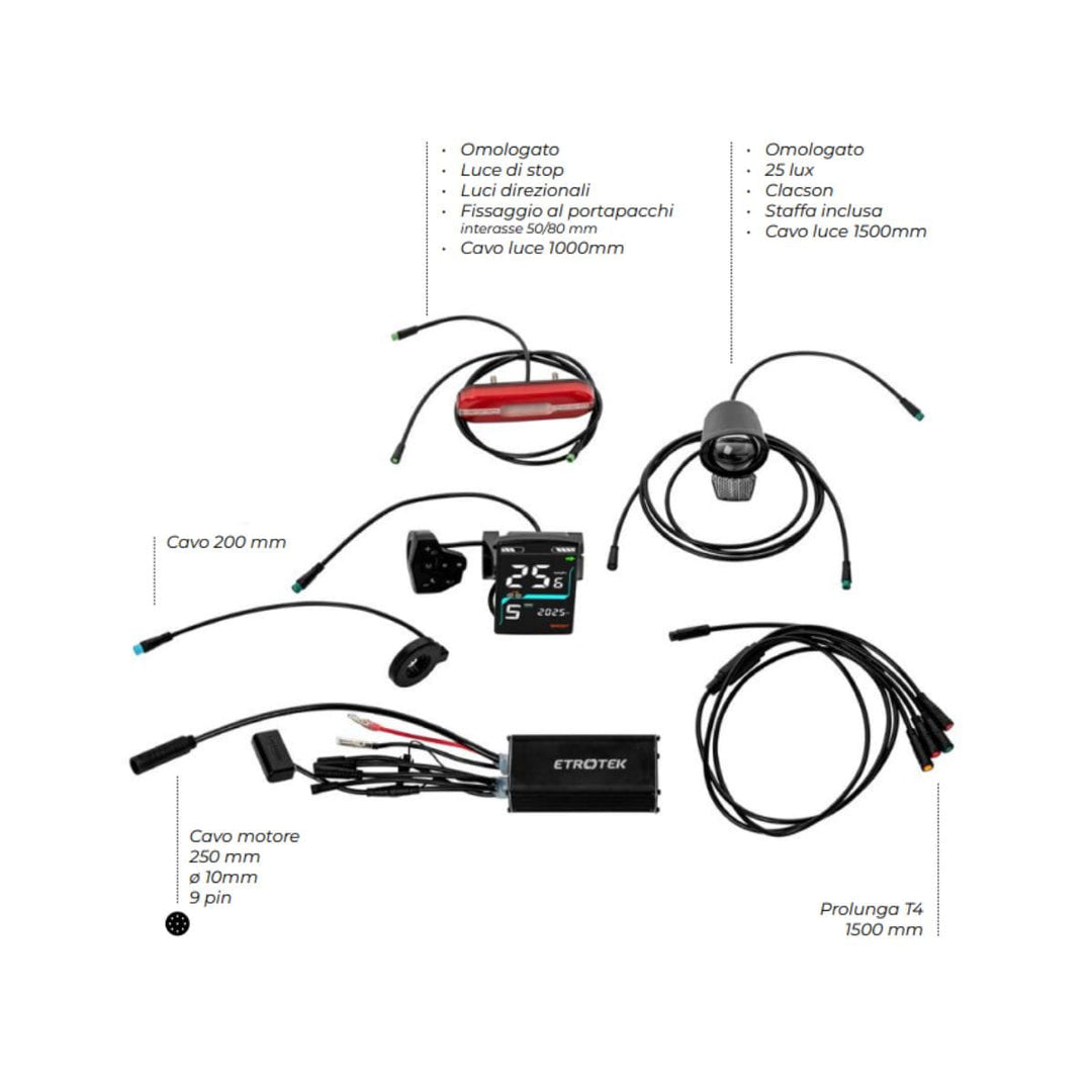 KIT UNIVERSALE E-FAT PRO 36/48v 22Ah
