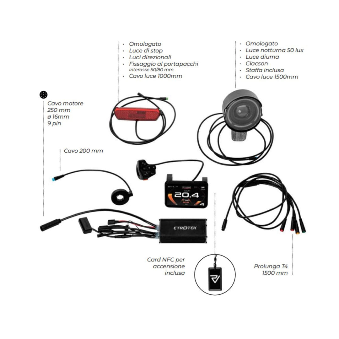 KIT UNIVERSALE E-FAT ULTRA 48v 22Ah