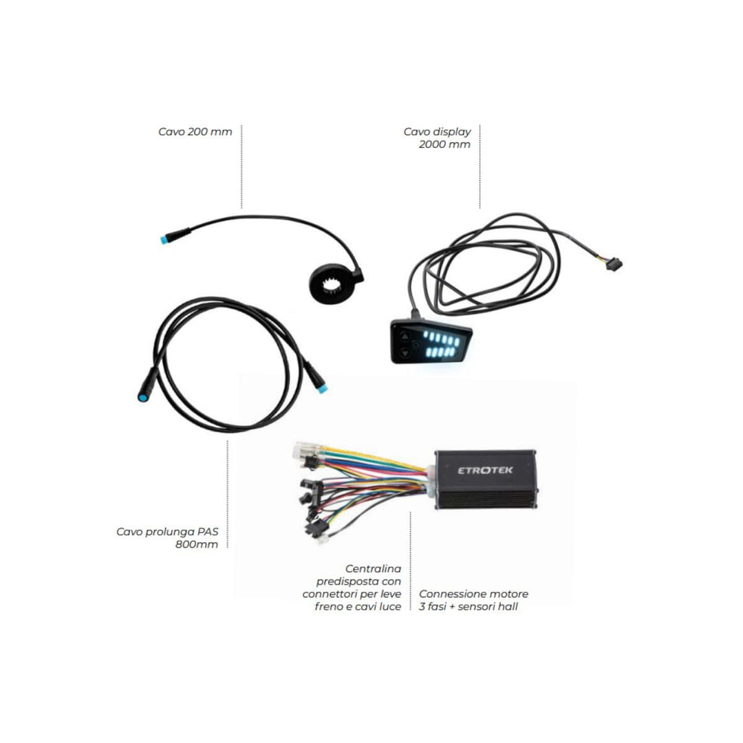 KIT UNIVERSALE BRUSHLESS 36-48V 15ah