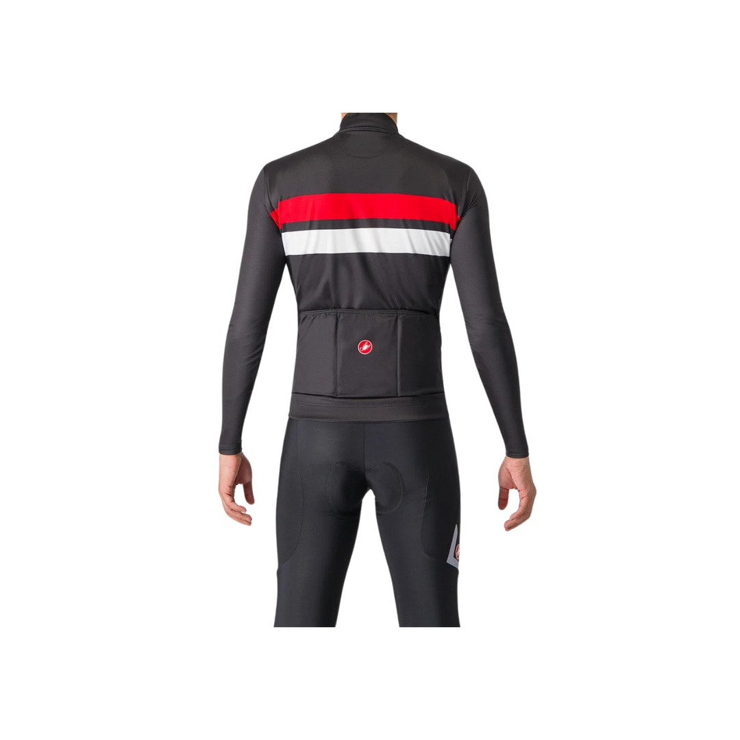 Castelli maglia ciclismo invernale Lineare Jersey