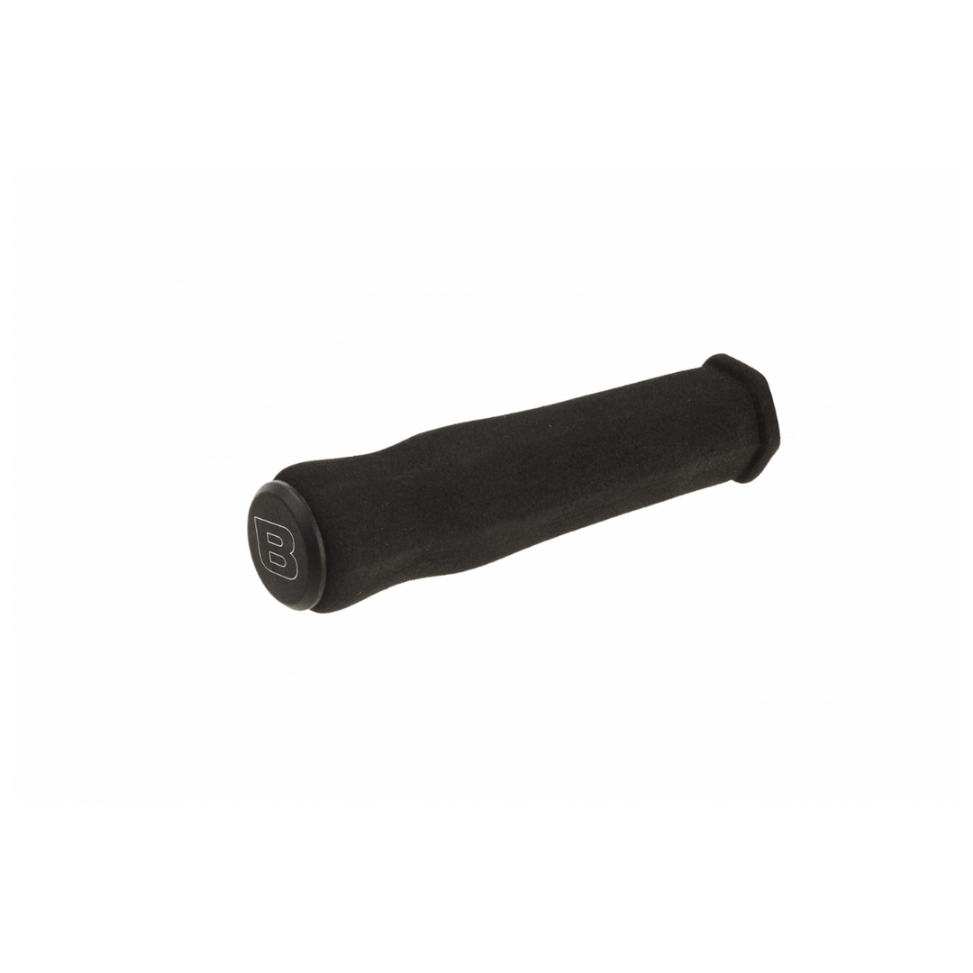 manopole B-race spugna light sagomate nere 127mm