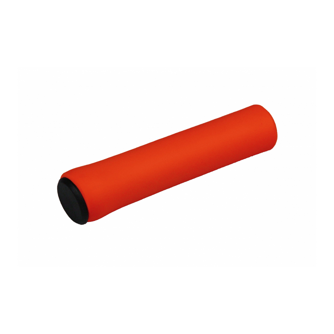 manopole Bonin mtb in silicone rosse lungh. 130mm