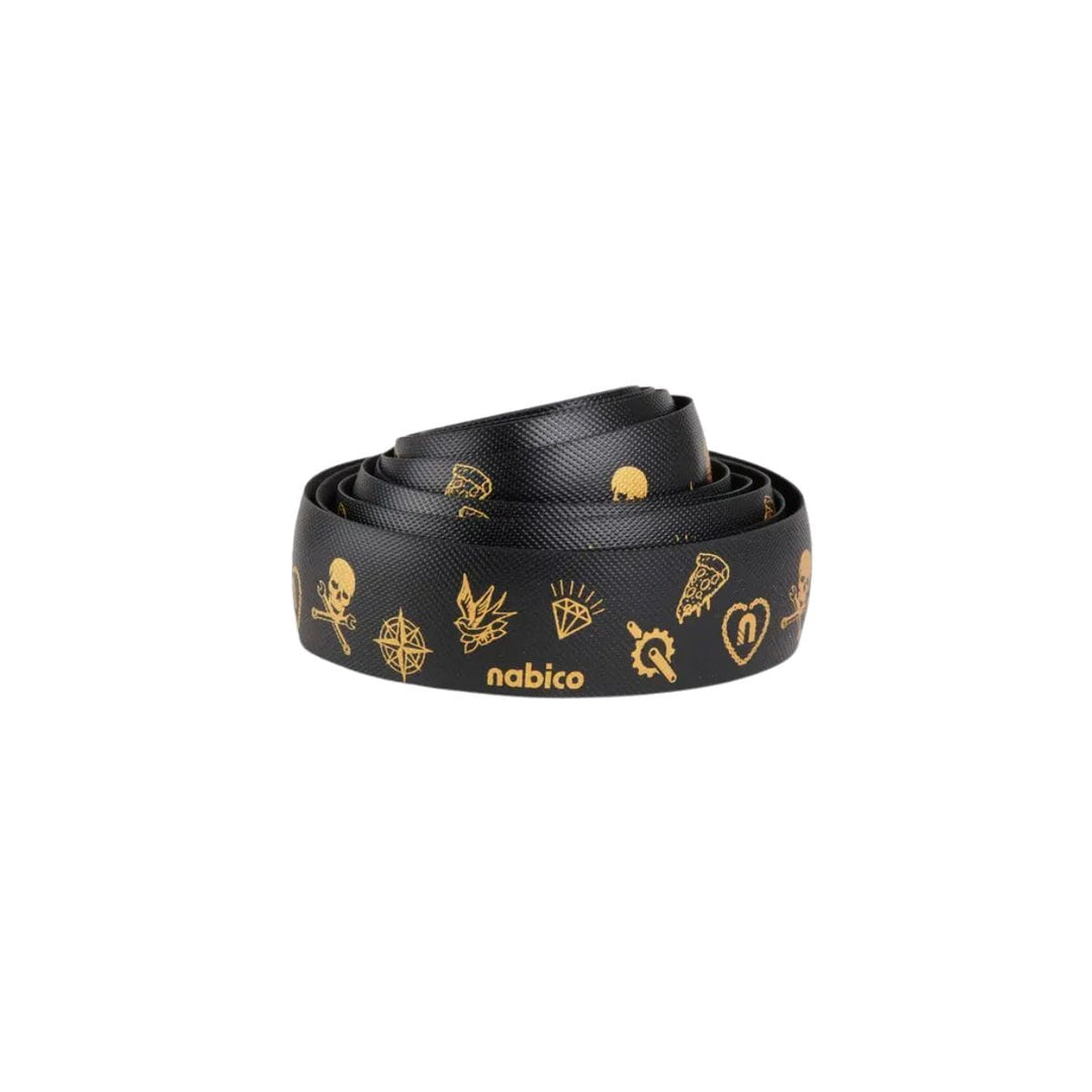Nastri manubrio Nabico Roubaix TATOO NER/ORO 3.5MM