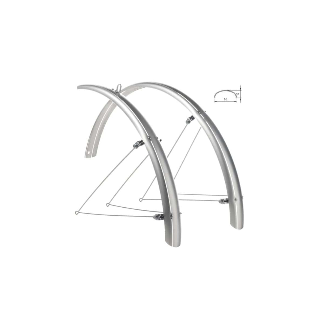Kit parafanghi policarbonato 26" x 60mm