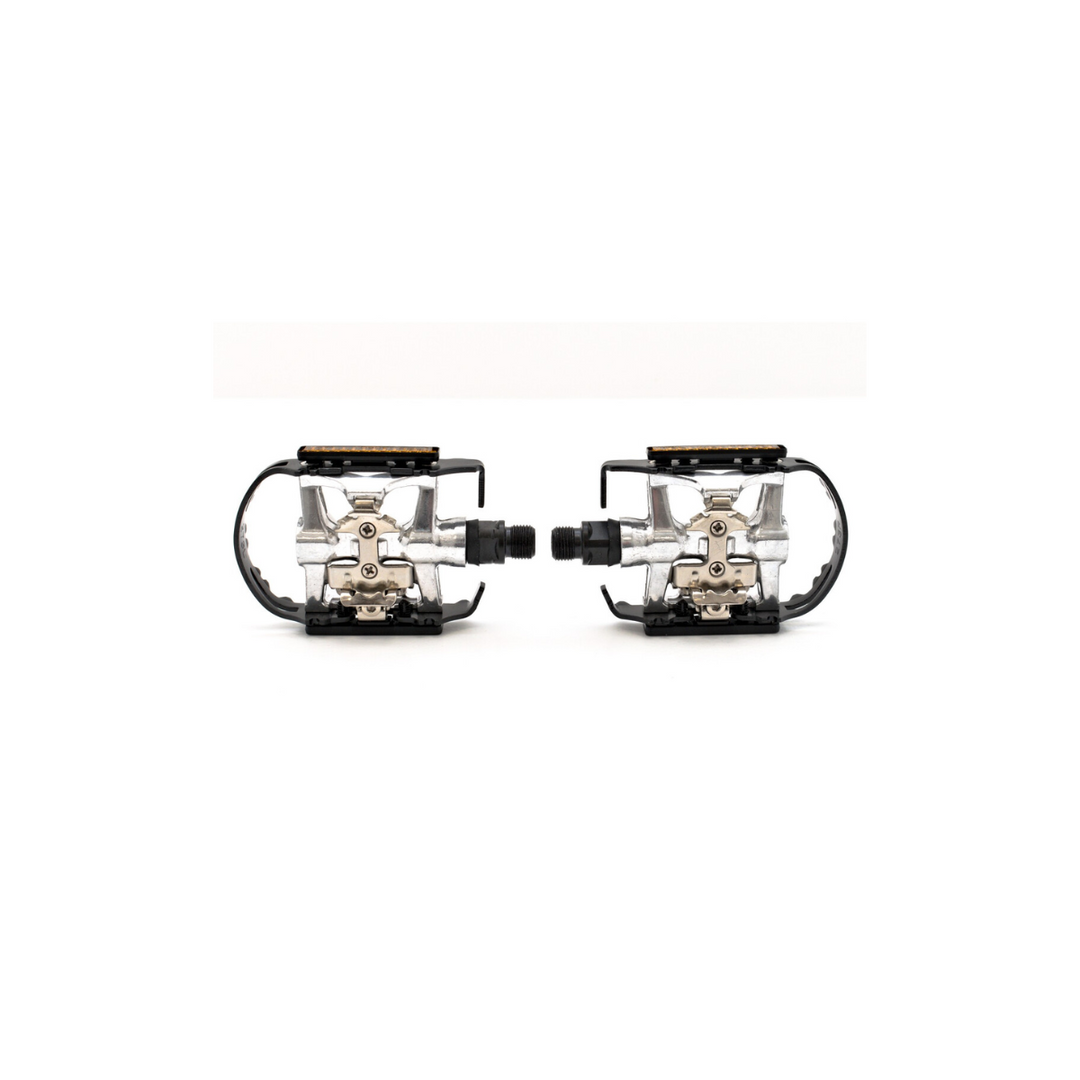 Pedali SPD Dual Function in alluminio Byte